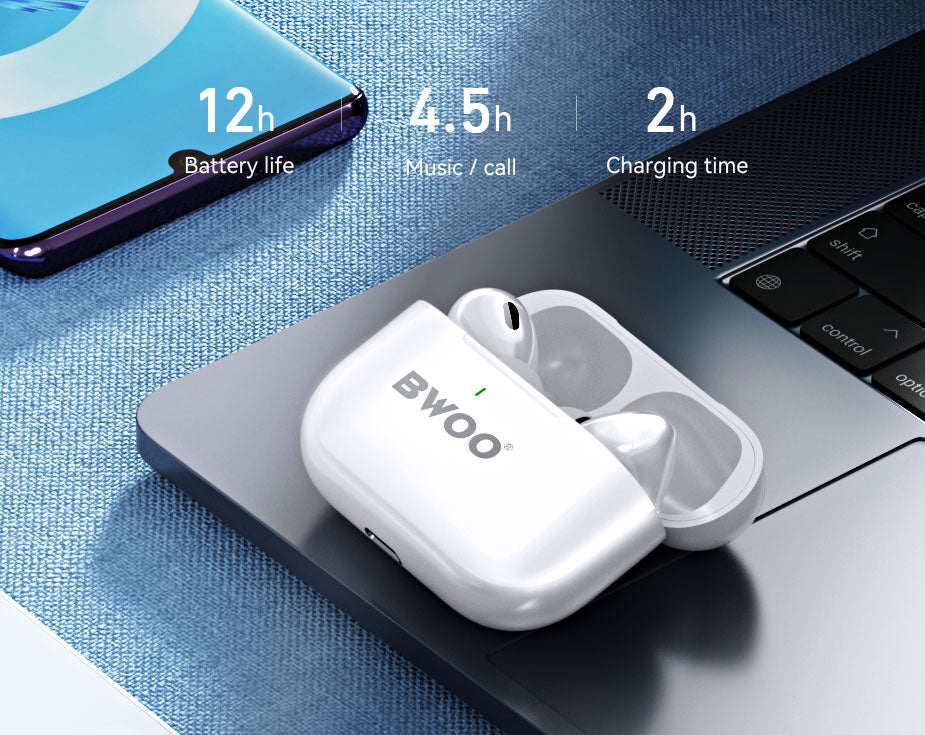 BWOO ANC In-ear Wireless Earbuds BT 5.1