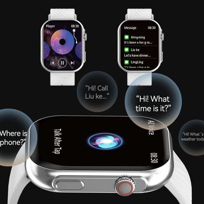 High-Res Large Screen IP67 Waterproof Smart Watch for Women