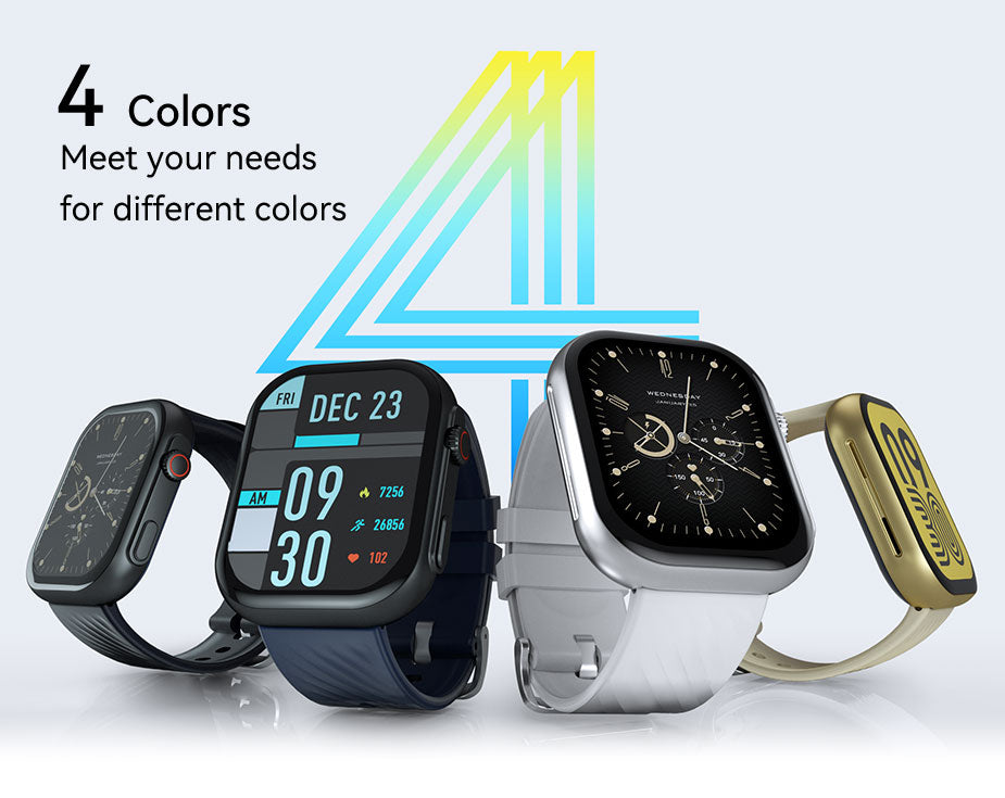 High-Res Large Screen IP67 Waterproof Smart Watch for Women